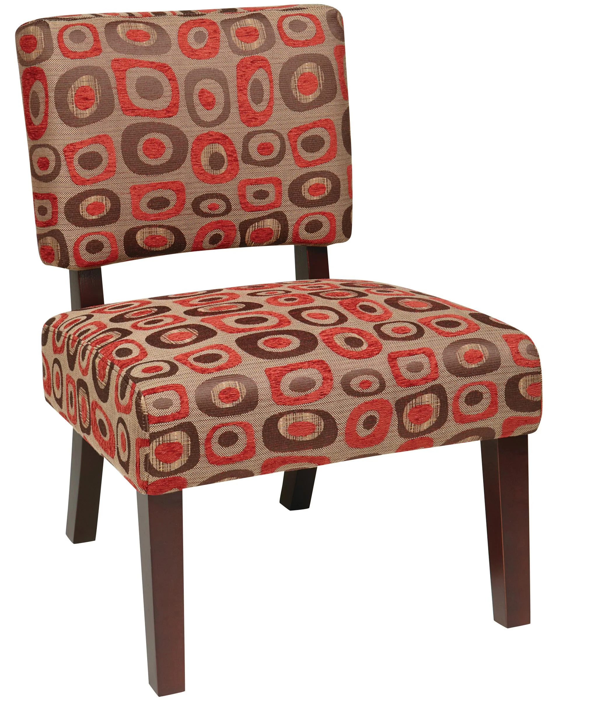 Accent Chairs Jasmine Accent Chair w/ Exposed Wood Sadler's Home